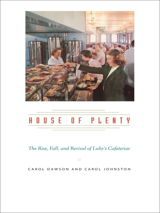 Title details for House of Plenty by Carol Dawson - Wait list